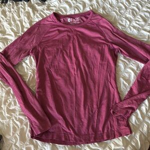 Figs Salta seamless undershirt in Heather pink